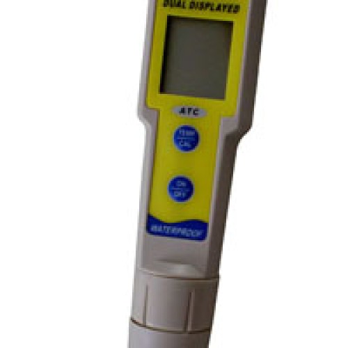 Kl-035 waterproof ph and temperature meter